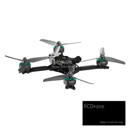 iFlight Mach R5 Ultra 6S Analog FPV, iFlight Mach R5 Ultra analog FPV racing drone with carbon frame, front camera, and four 3-blade propellers
