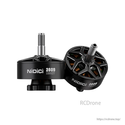 iFlight NIDICI 2809 1250KV Brushless Motor, iFlight NIDICI 2809 1250KV motor for 6S FPV drones, offering robust design and high performance for freestyle and long-range use.