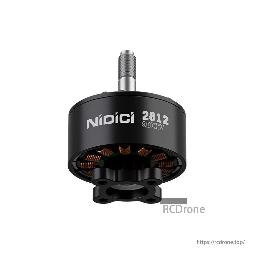 iFlight NIDICI 2812 900KV Brushless Motor, iFlight NIDICI 2812 900KV motor for 6S FPV drones, offering robust design and high performance. Ideal for long-range and Cinelifter applications.