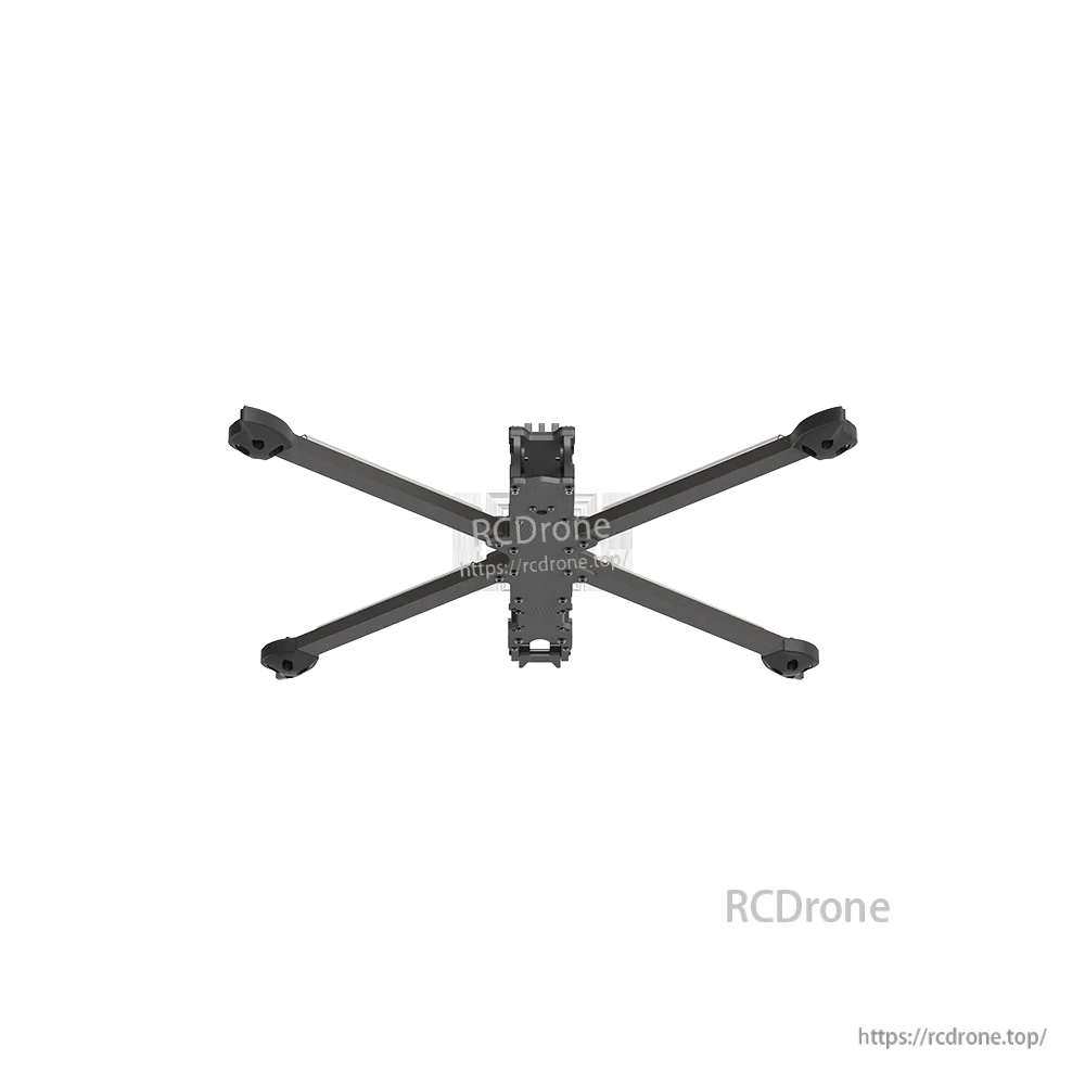 iFlight Nazgul XL10 V6 10 Inch FPV Frame, iFlight Nazgul XL10 V6 10-inch FPV frame with X-style long arms and central body plate, black finish