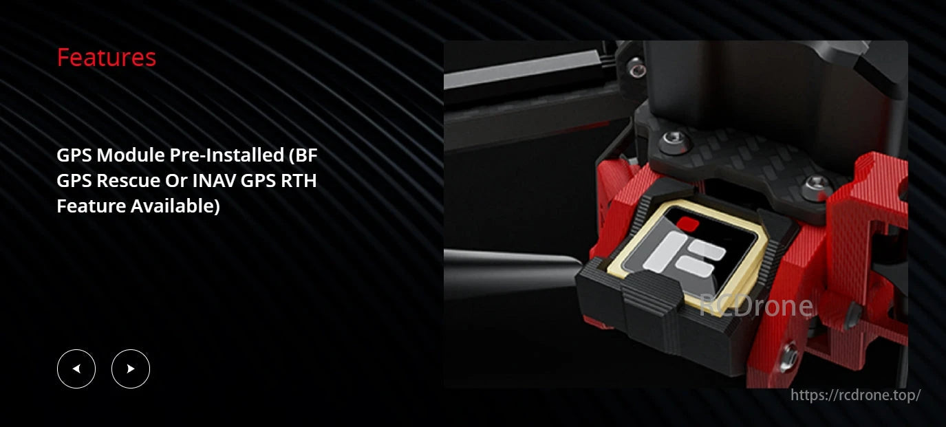 iFlight Taurus X8 V3 FPV Drone with GPS supports BF GPS Rescue and INAV GPS RTH.