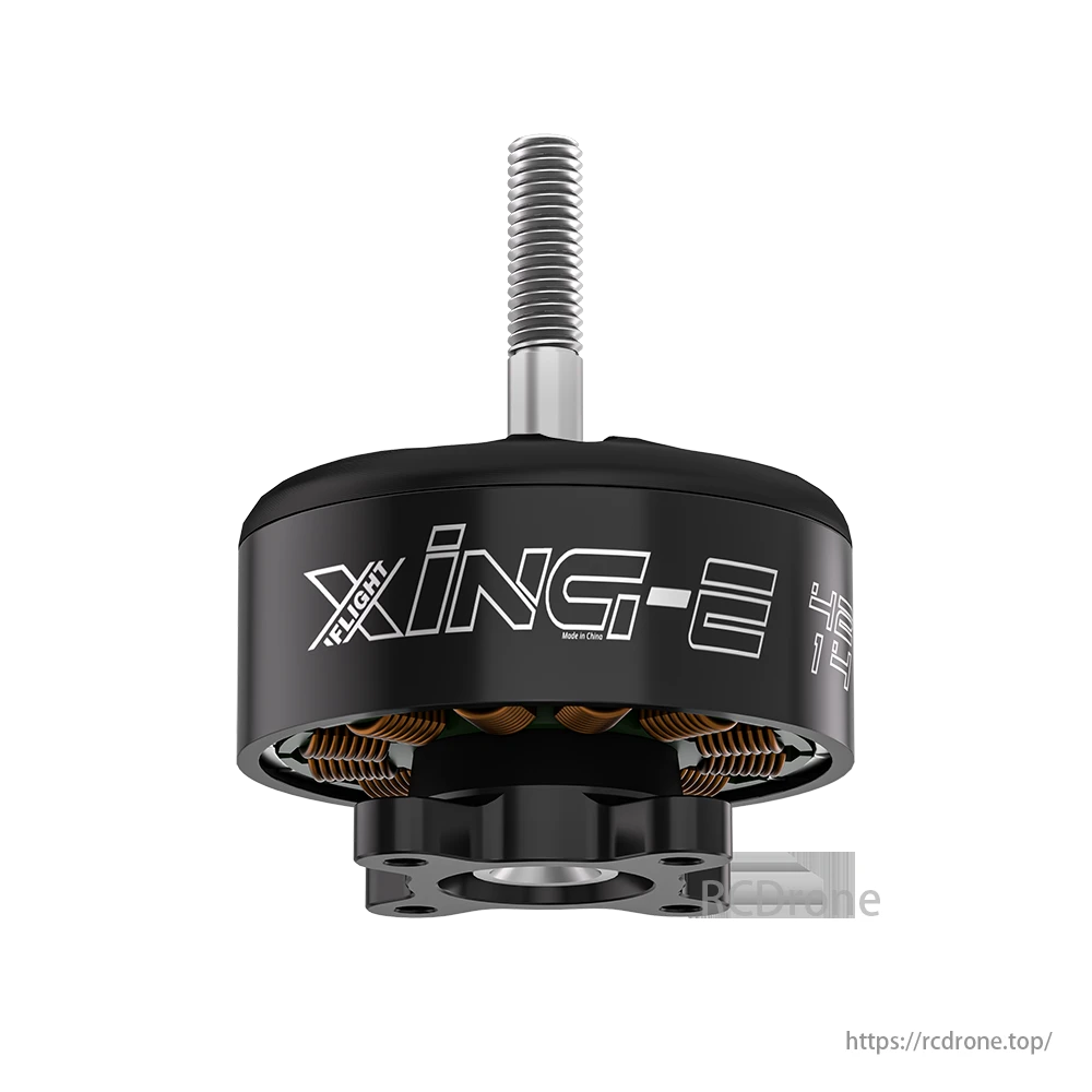 iFlight XING-E 4214 400KV 8S FPV Brushless Motor, iFlight XING-E 4214 400KV 8S FPV brushless motor for 13-18 inch prop X-Class drones, black with visible coils.