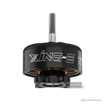 iFlight XING-E 4214 400KV 8S FPV Brushless Motor, iFlight XING-E 4214 400KV 8S FPV brushless motor for 13-18 inch prop X-Class drones, black with visible coils.