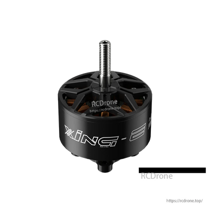 iFlight XING-E 4320 420KV Cinelifter Motor, iFlight XING-E 4320 cinelifter brushless drone motor with black bell and threaded shaft