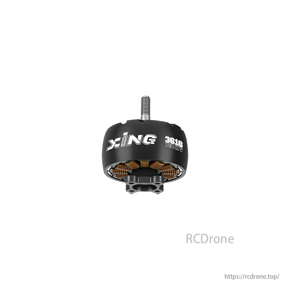 iFlight XING2 3616 760KV 8S Cinelifter Motor, iFlight XING2 3616 760KV motor, for 10-12 inch prop heavy-lift FPV drones, robust design.