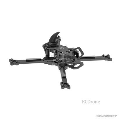 iFlight Mach R5 Sport FPV racing drone frame kit with carbon fiber arms, center plates, and standoffs