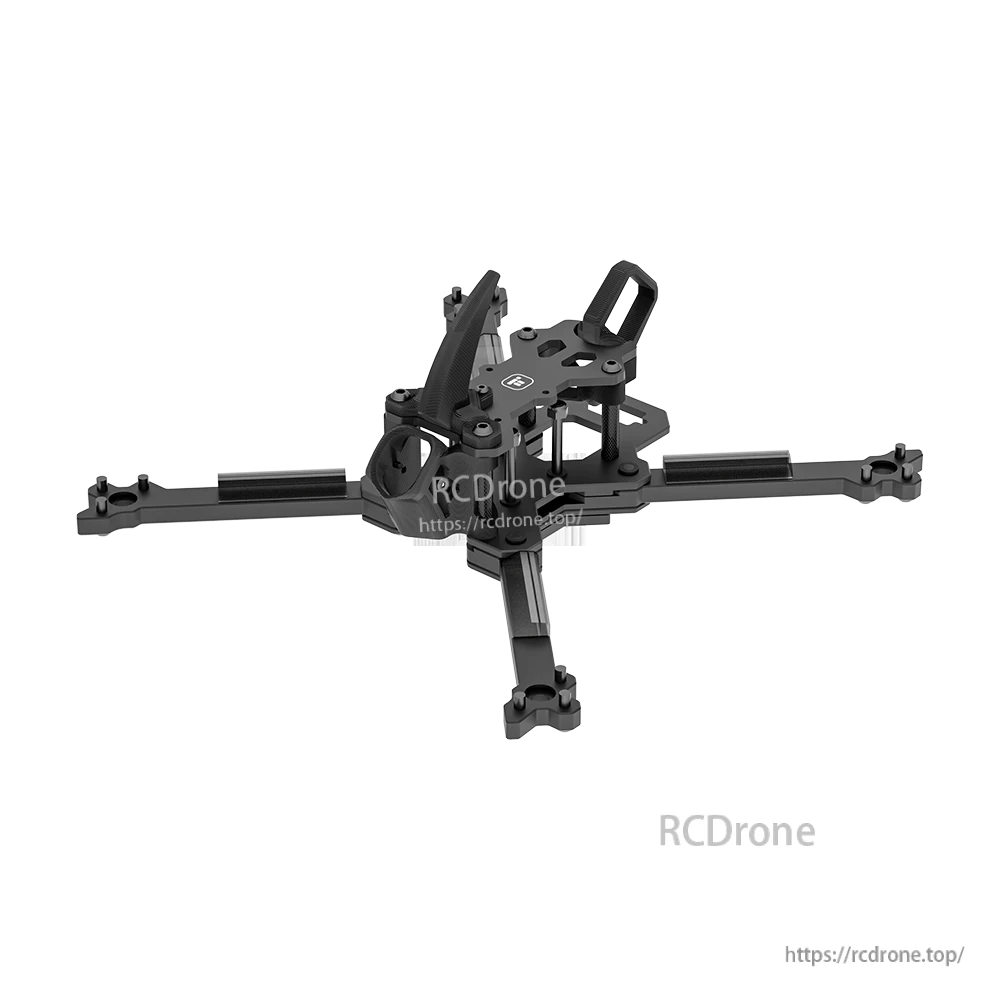 iFlight Mach R5 Sport carbon fiber FPV racing drone frame kit with X arms and front camera cage