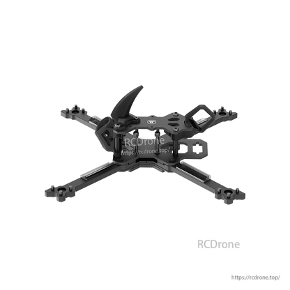 iFlight Mach R5 Sport FPV race frame kit with carbon fiber X arms, top plate, and standoffs