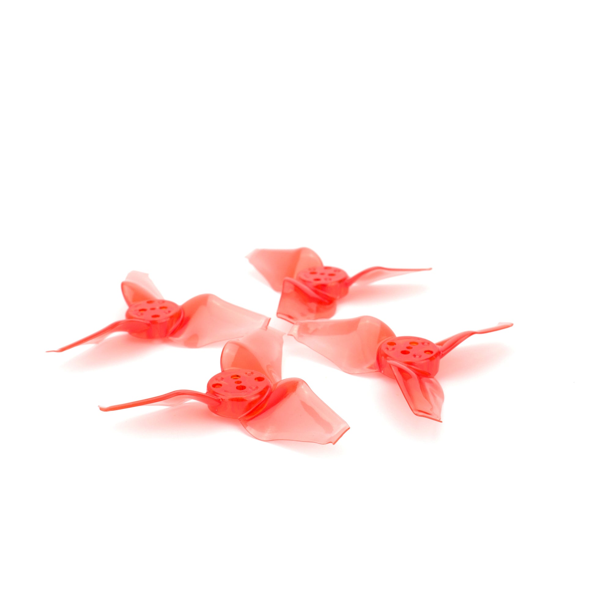 EMAX AVAN Babyhawk T2345 2.3in tri-blade FPV racing propellers, red set (CW/CCW)