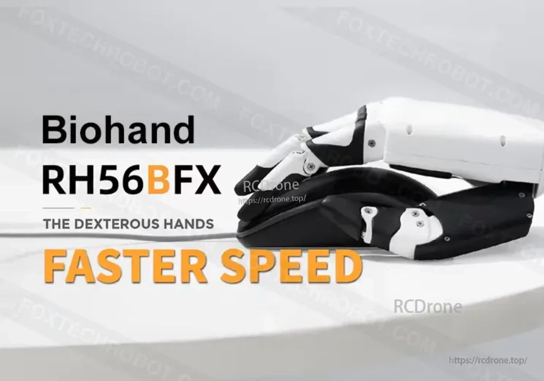 Inspire Robots RH56BFX Dexterous Robot Hand, The Biohand RH56BFX is a fast, advanced robot hand designed for precise tasks.