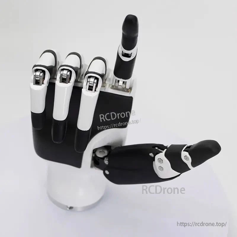 Inspire Robots RH56BFX Dexterous Robot Hand, A dexterous robot hand with 6DOF, 12 joints, force sensors, and 3KG output for industrial and research use.