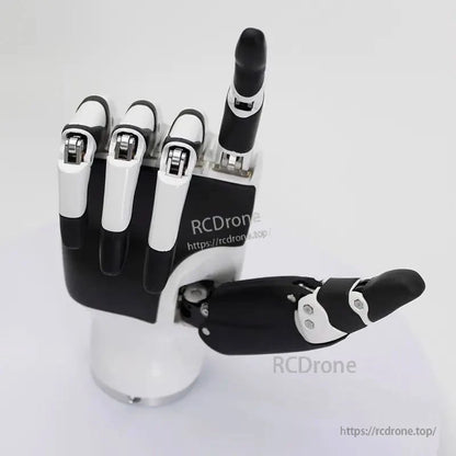 Inspire Robots RH56BFX Dexterous Robot Hand, A dexterous robot hand with 6DOF, 12 joints, force sensors, and 3KG output for industrial and research use.