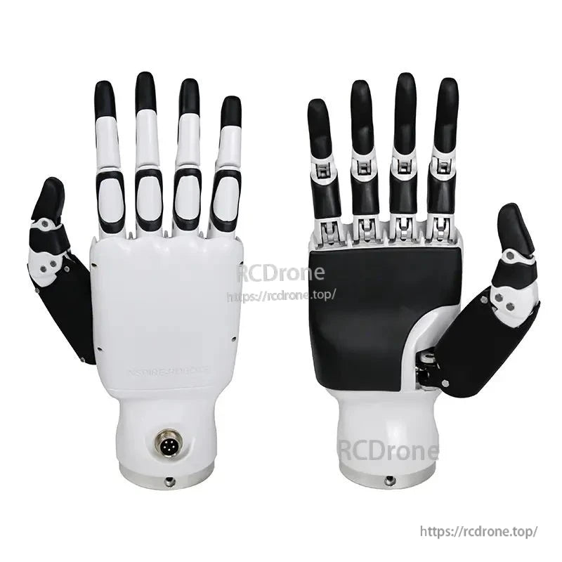 Inspire Robots RH56BFX Dexterous Robot Hand, The RH56BFX dexterous hand has 6 degrees of freedom, suitable for various applications such as human-robot interaction and greeting guests.