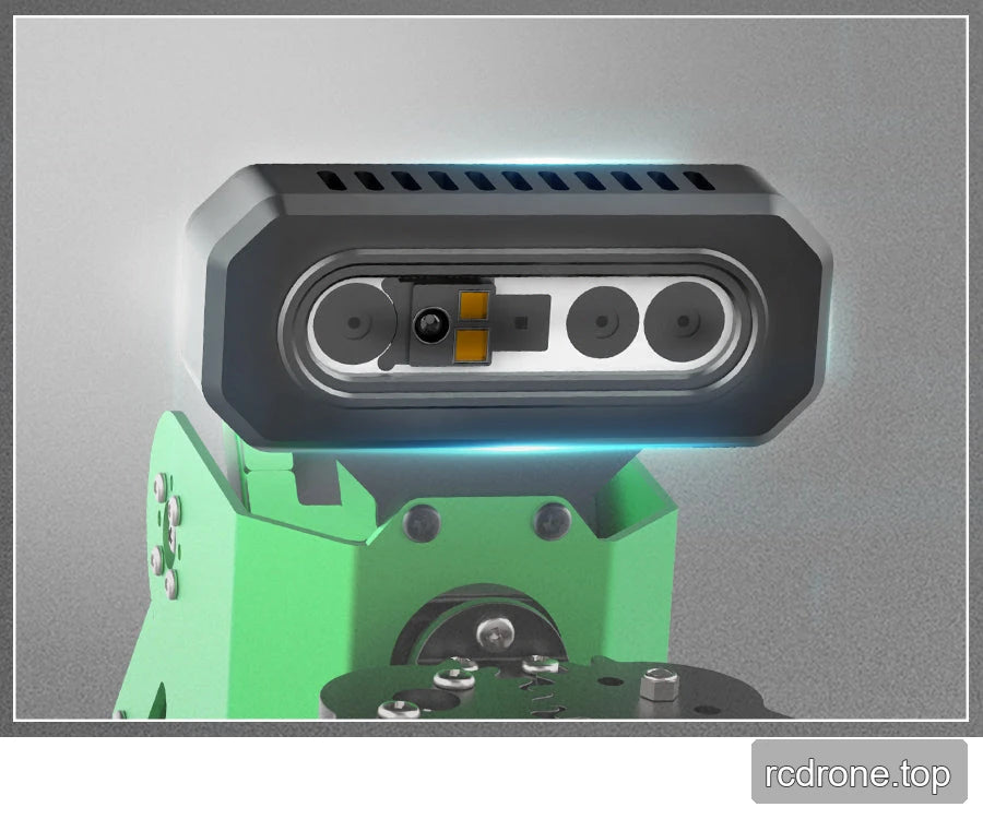 Gemini Plus depth camera fitted to Standard, Advanced and Ultimate kits.