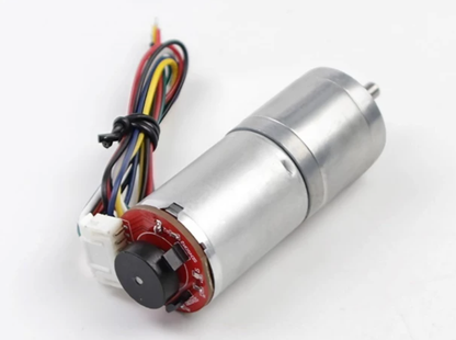 JGA25-370 motor rear Hall encoder and PH2.0 lead