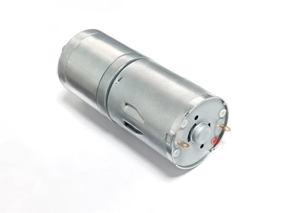 JGA25-370 brushed DC gear motor, rear terminals and housing