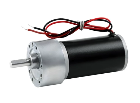 JGB37-31ZY DC gear motor, front shaft and housing view