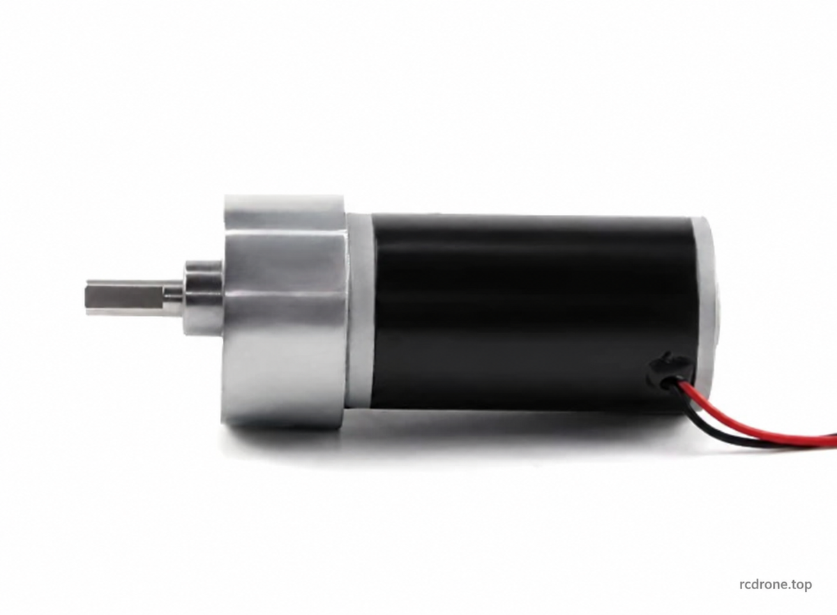 JGB37-31ZY DC gear motor, side view