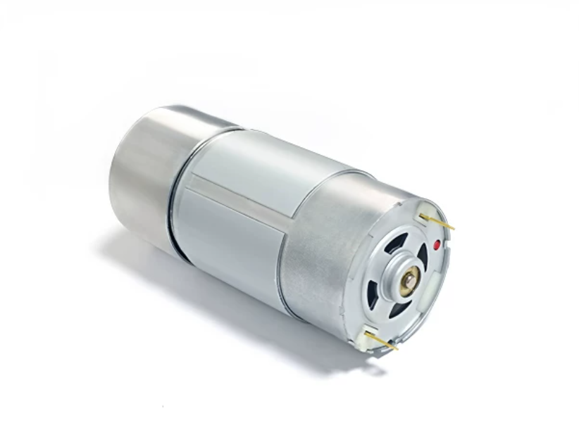JGB37-555 brushed DC gear motor, rear terminals and housing
