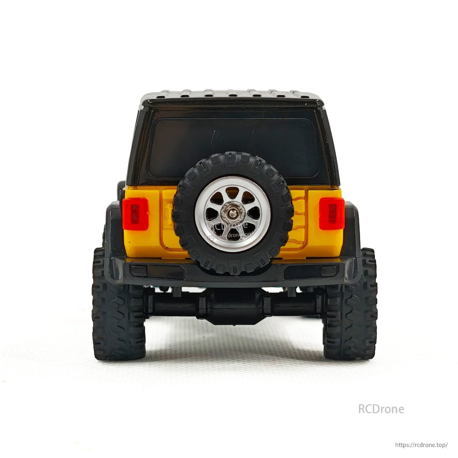 JIKEFUN 1/36 RC Crawler Car, Turn off the remote, center throttle trigger and steering wheel, then turn on to operate.
