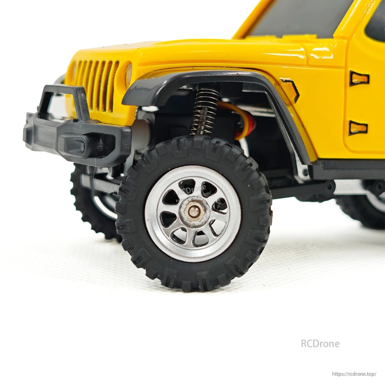 JIKEFUN 1/36 RC Crawler Car with proportional control and features like lights and 20m range.