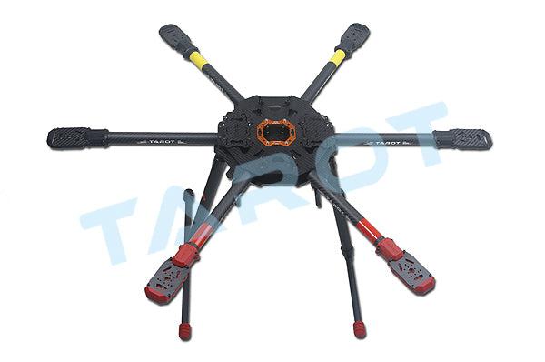 The frame retractable landing gear and locking folding mechanism provide reliable operation and an unobstructed aerial view.