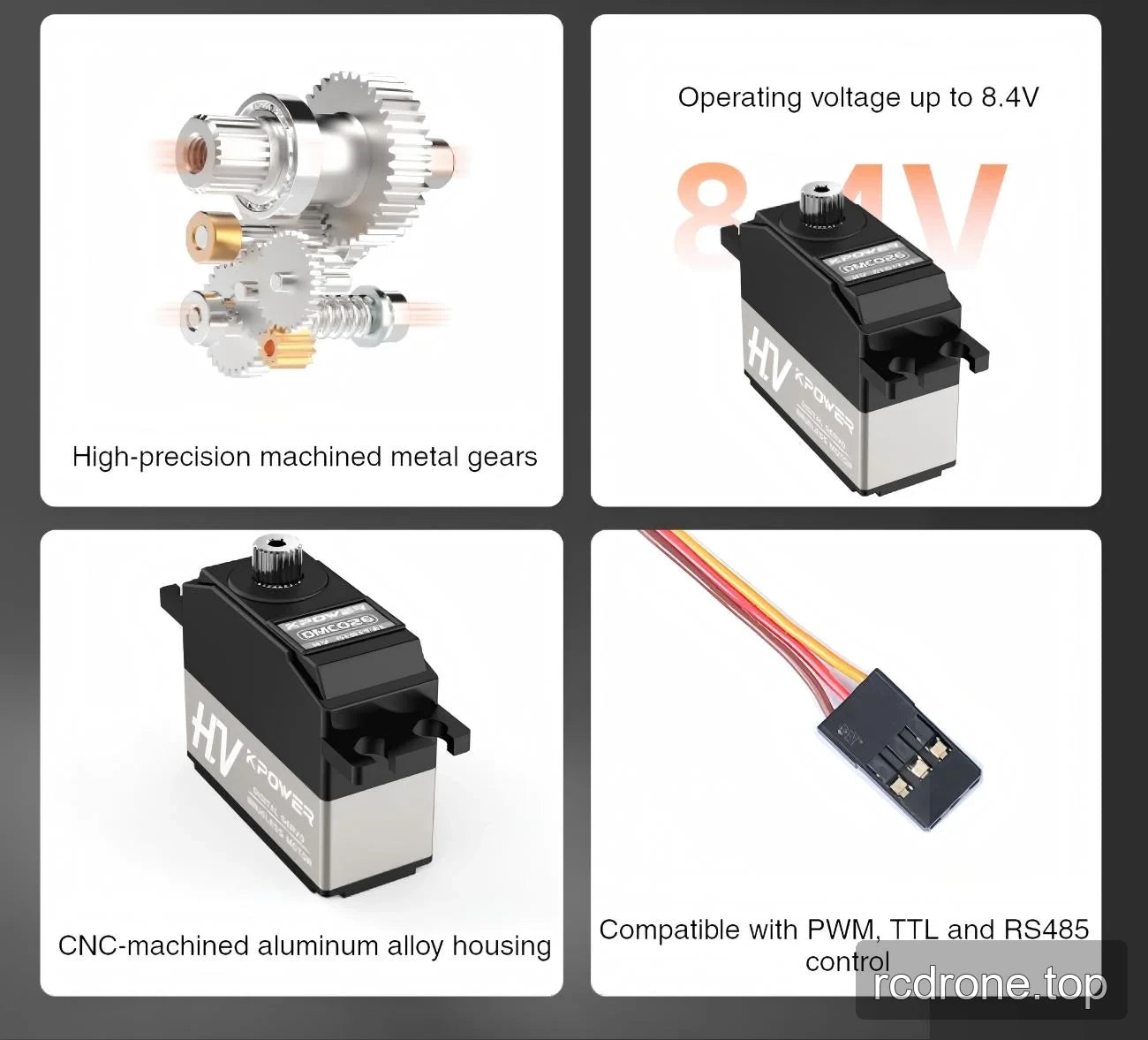DMC026 construction and control-interface feature panels