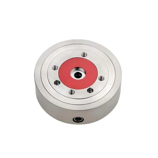Kunwei HPS92 sensor in an angled view, showing a silver circular body, red center ring, mounting holes, and side connector.