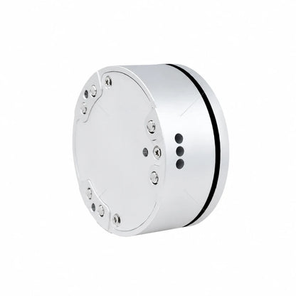 Kunwei KWR63 mounting face at an angle with screws and side ports