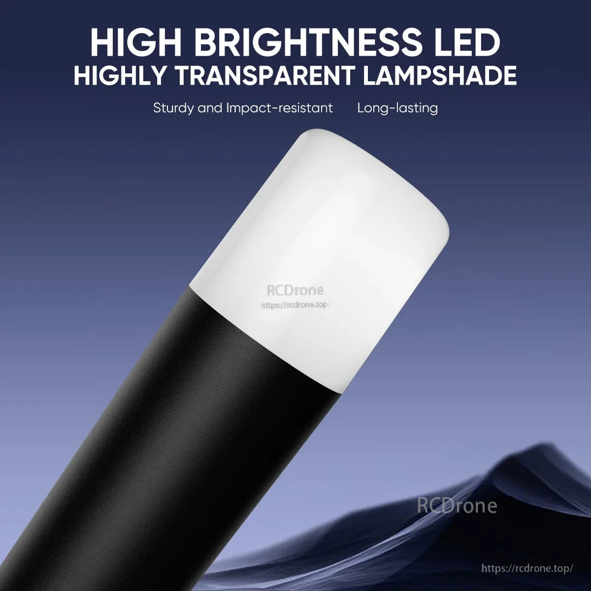 LED Boat Light, High brightness LED with highly transparent lampshade, sturdy, impact-resistant, long-lasting.