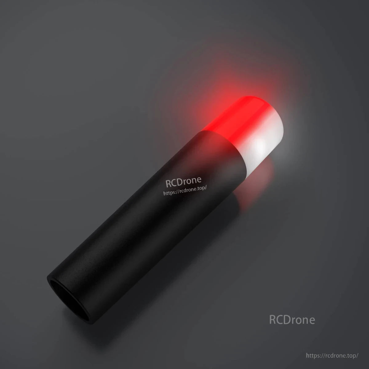 LED Boat Light, The compact navigation light has a 300-500M range, three-level brightness control, and dual light sources (white/red) for indicating direction.