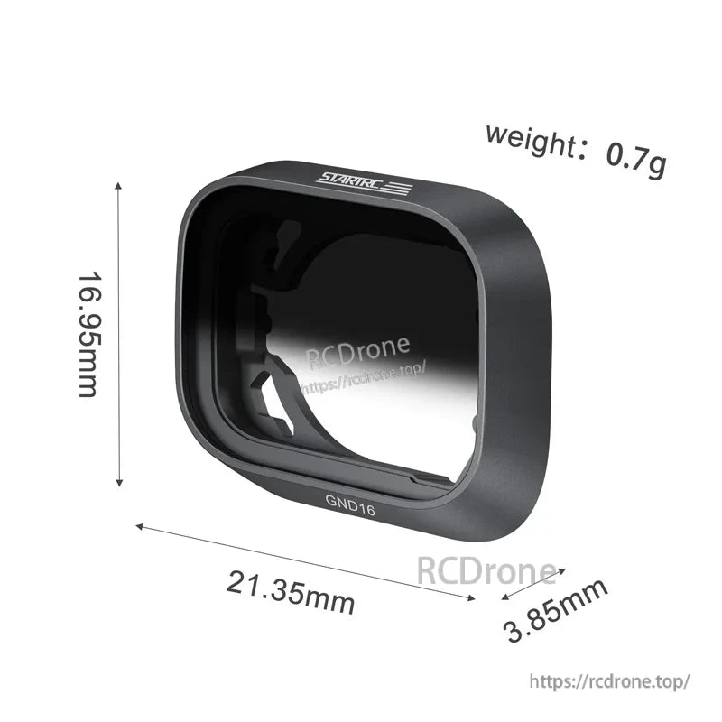 Lens Filter For DJI Mini 3 Pro – ND16 ND64 ND256, UV, GND16/64/256 Gradient ND Snap-On Filters, 0.7g AGC Glass