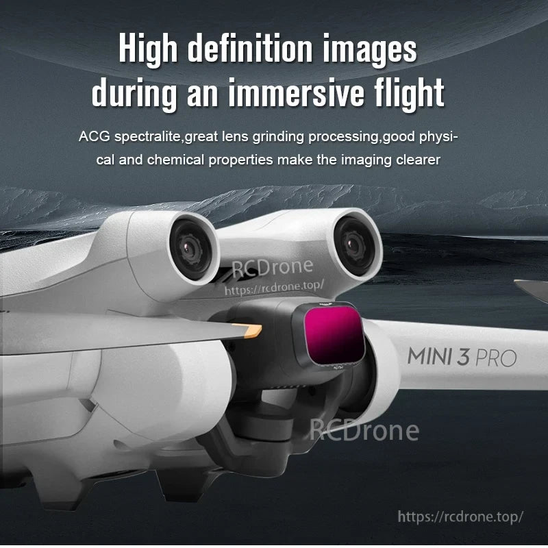 Lens Filter, High definition imaging with ACG spectralite lens for clear, immersive flight visuals
