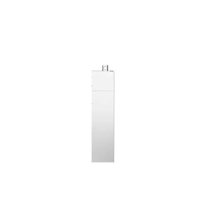 Silver LinkDynamics L10 actuator shown vertically with a small top eyelet mounting point