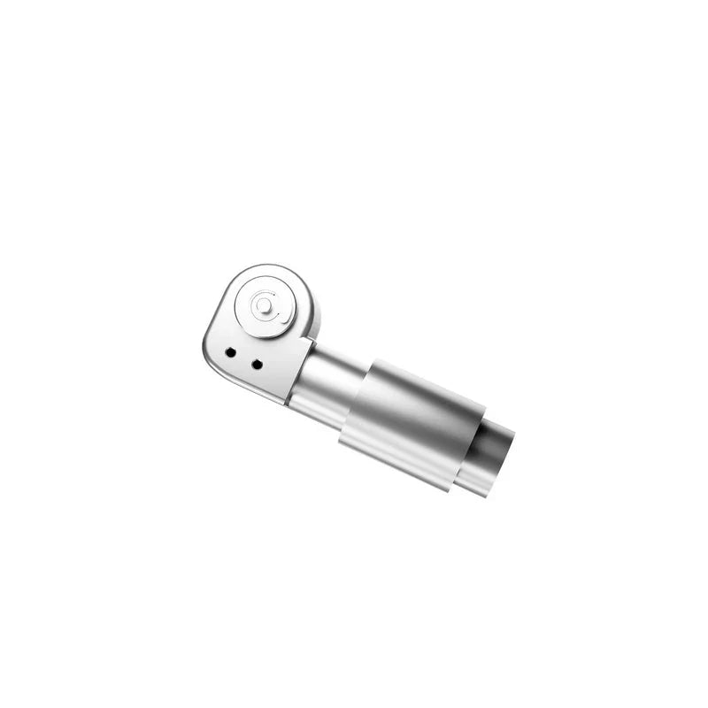 Silver LinkDynamics ZG12 robotic rotary actuator shown diagonally, highlighting the circular output face and stepped cylindrical body.