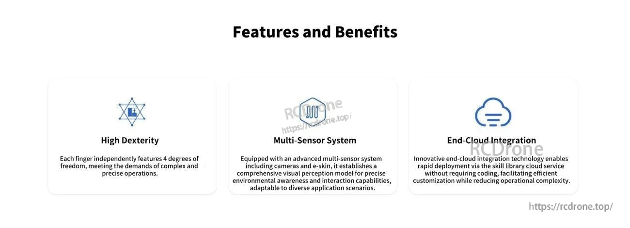 LINKERBOT Linker Hand L10 Robot Hand, The Linker Hand L10 offers high dexterity, multi-sensor awareness, and code-free cloud deployment for precise, easy-to-use complex applications.