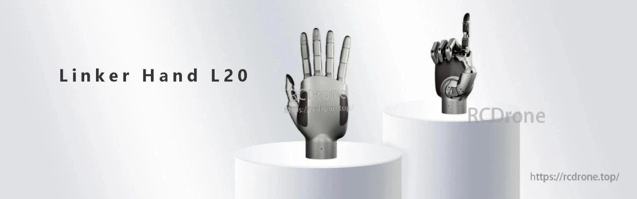 LINKERBOT Linker Hand L20 Robot Hand, Accurate spatial control of the whole hand and each joint, with flexible speed modes and force control for efficiency and safety.