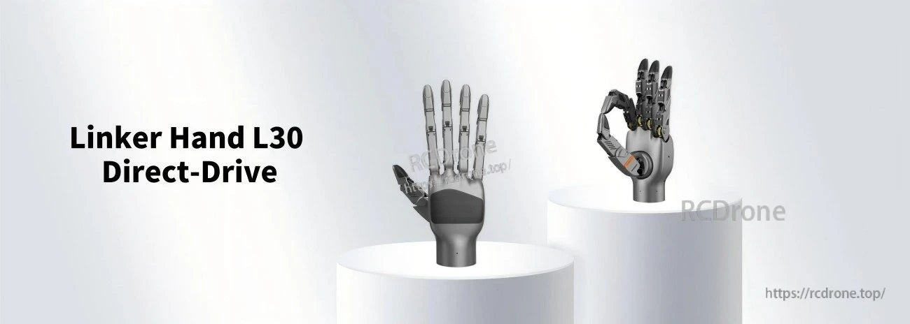LINKERBOT Linker Hand L30 Robot Hand, For purchasing and technical support, contact support at rcdrone top or visit their website.