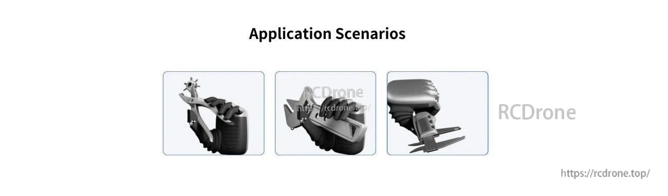 LINKERBOT Linker Hand L6 Robot Hand, Product features compact design, multi-sensor system, and cloud connectivity.