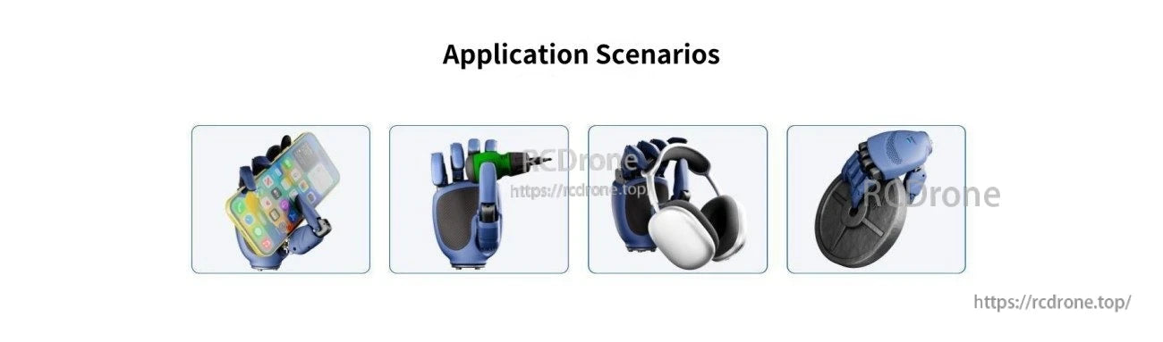 LINKERBOT Linker Hand O6 Robot Hand, Robot arm features 6 degrees of freedom, 11 joints, worm gear transmission, CAN/RS485 control, and optional tactile sensing for stable actuation.