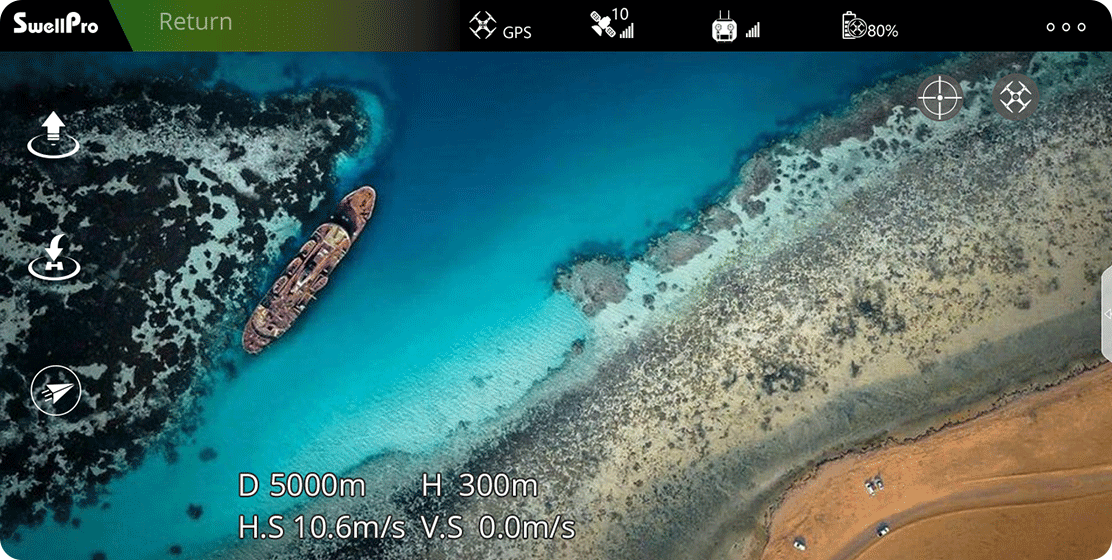 Swellpro Splash Drone, Floating design Corrosion-free All weather flying ( rain & snow)