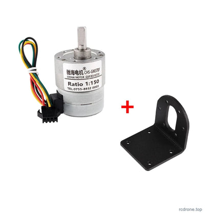 CHS-GM37BY motor with mounting bracket