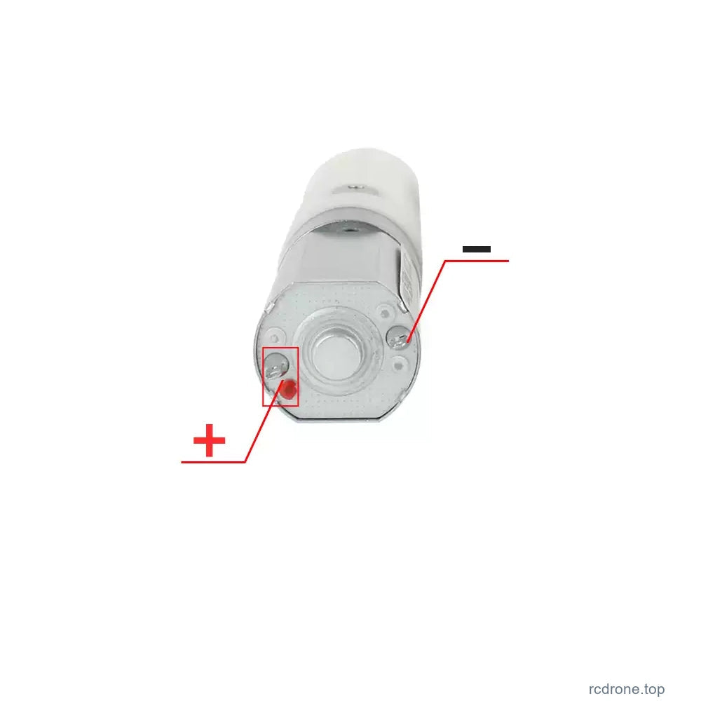 SP20-190 motor positive and negative terminal reference