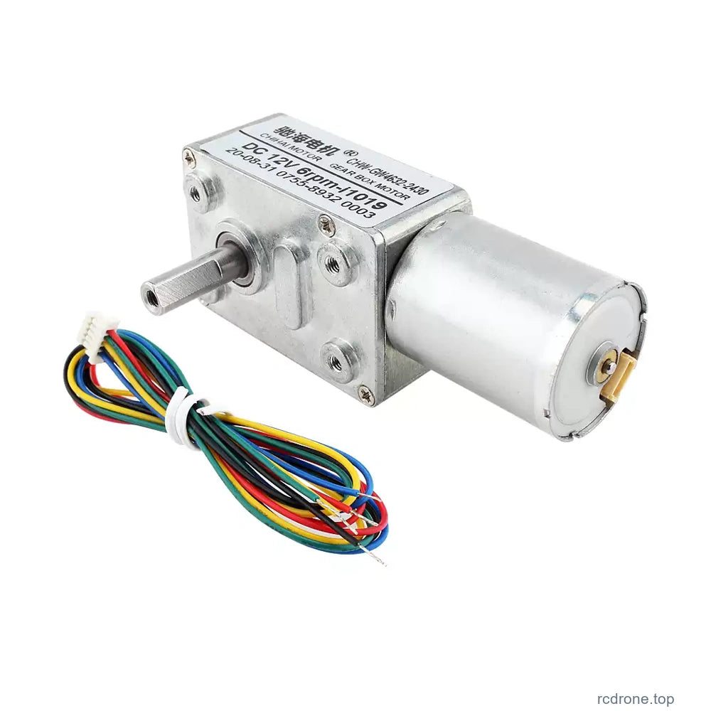 Brushless GW4632 front shaft and motor physical view