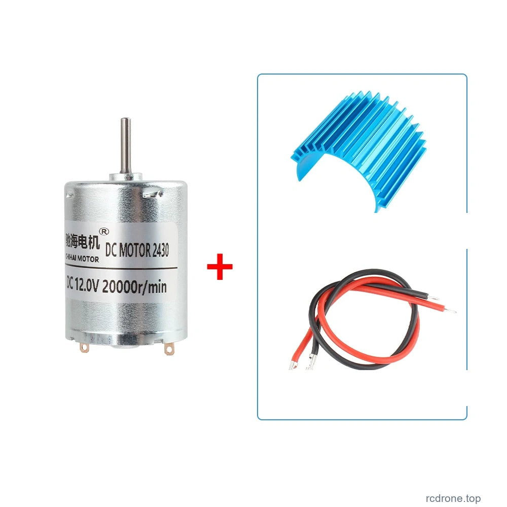 Motor + Leads + Heat Sink