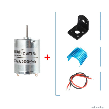 Motor + Leads + Heat Sink + Bracket