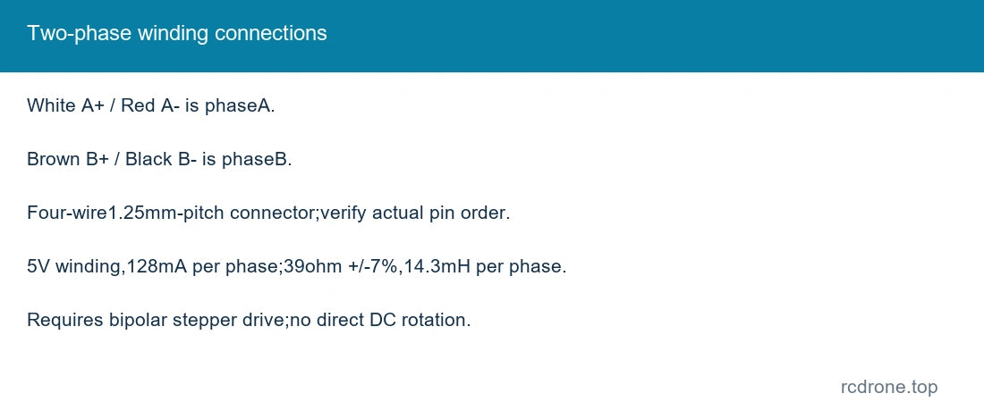 Two-phase winding connections