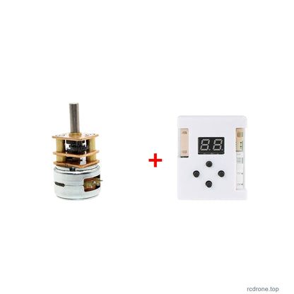 Motor + Enclosed PLC Driver actual bare-terminal GM12-15BY package