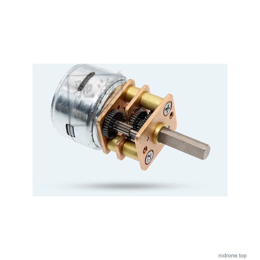 Short D-shaft physical geometry of GM12-15BY stepper