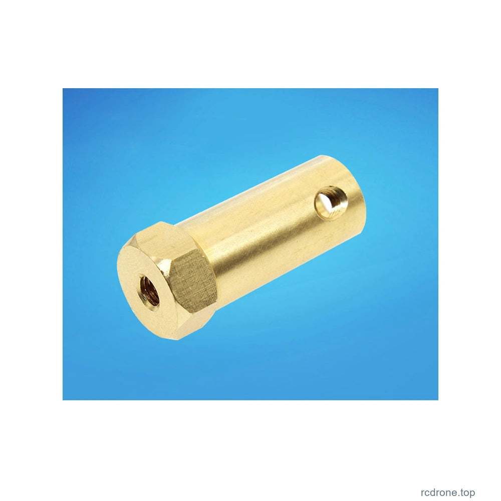 Rigid brass hex adapter physical detail 10